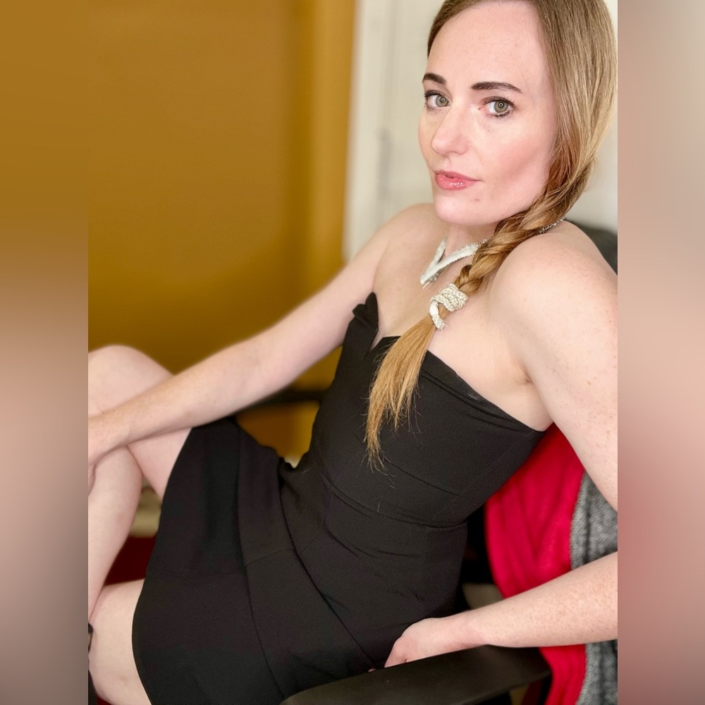 H&M Black Strapless Cocktail Dress - (they don’t make it anymore!!) - Picture 7 of 12